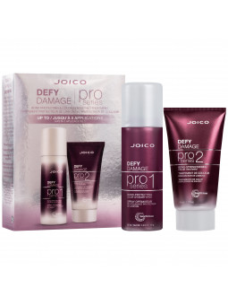 Joico Defy Damage Pro Kit – zestaw: spray ochronny i maska regenerująca, 50ml + 57ml