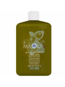 Echosline Maqui 3 All in Shampoo - delikatny szampon nawilżający do włosów zniszczonych, 385ml