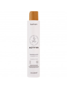 Kemon Actyva Benessere Shampoo - delikatny szampon do wrażliwej skóry głowy, 250ml