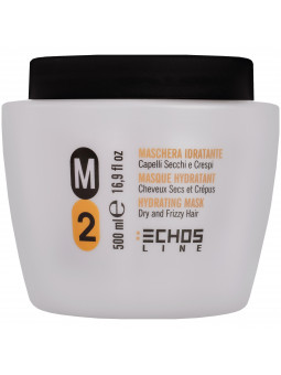 Echosline M2 Hydrating Mask – nawilżająca maska do włosów suchych i puszących się, 500ml