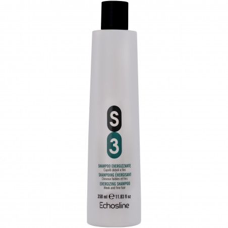 Echosline S3 Energizing Shampoo – wzmacniający szampon do włosów słabych, cienkich i wypadających, 350ml