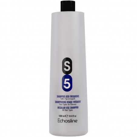 Echosline S5 Regular Use Shampoo – szampon do codziennego i częstego mycia włosów, 1000ml
