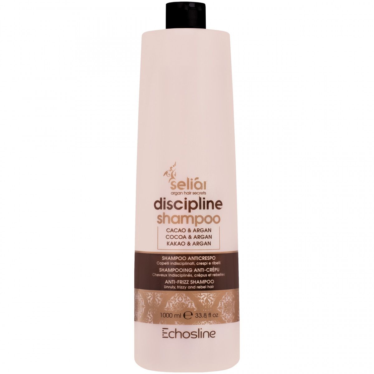 Echosline Seliar Discipline Shampoo - szampon dyscyplinujący do włosów puszących się, 1000ml