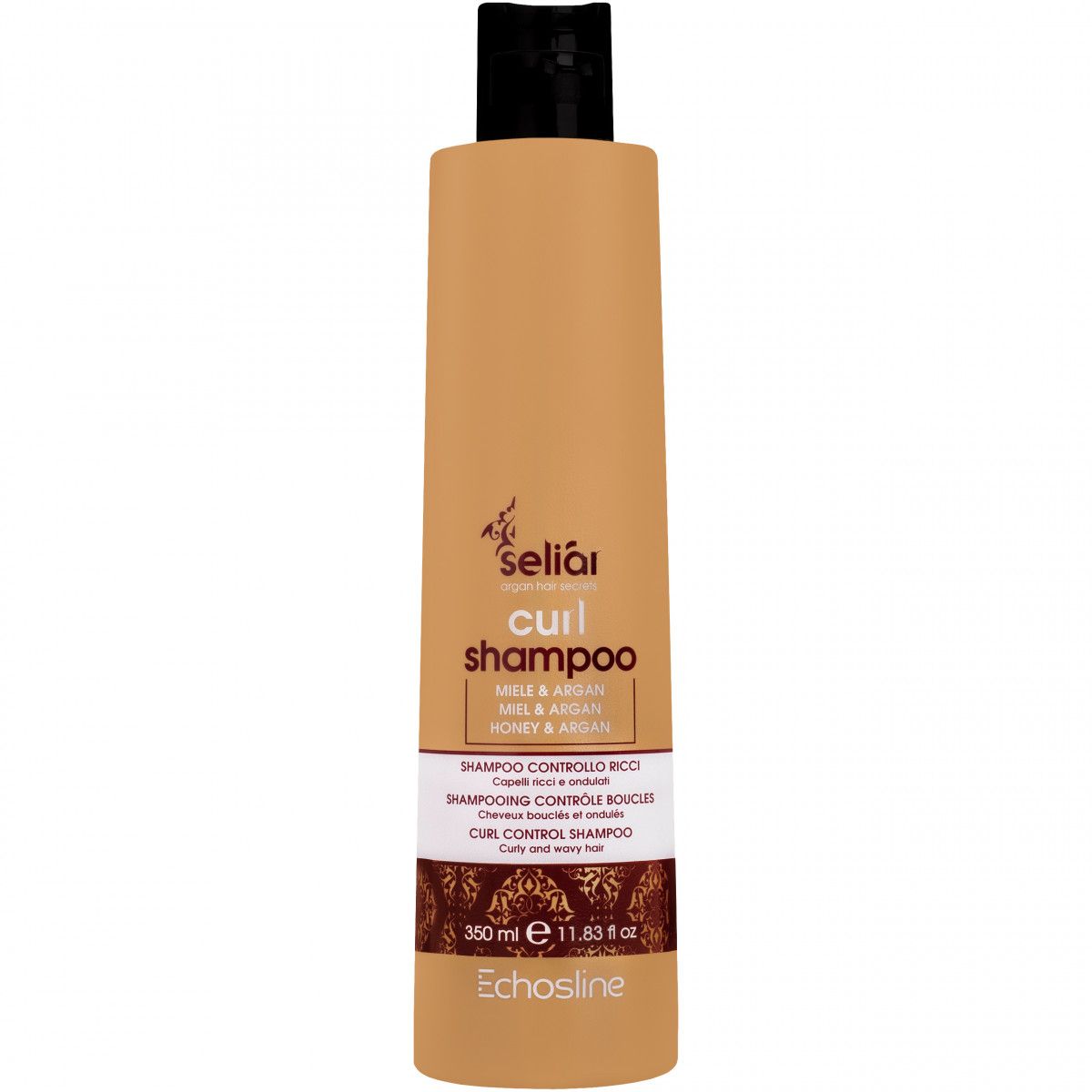 Echosline Seliar Curl Shampoo – szampon do włosów kręconych i falowanych, 350ml