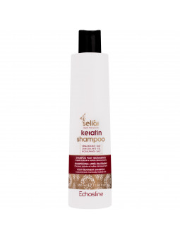 Echosline Seliar Keratin Shampoo - keratynowy szampon do włosów zniszczonych farbowanych, 350ml