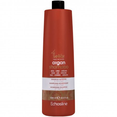 Echosline Seliar Argan Shampoo – odżywczy szampon z olejkiem arganowym, 1000ml