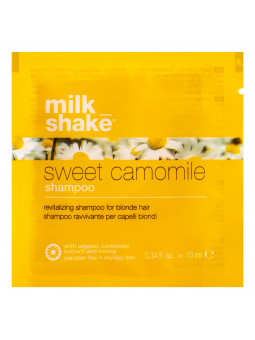 Milk Shake Sweet Camomile Shampoo – rewitalizujący szampon do włosów blond, 10ml
