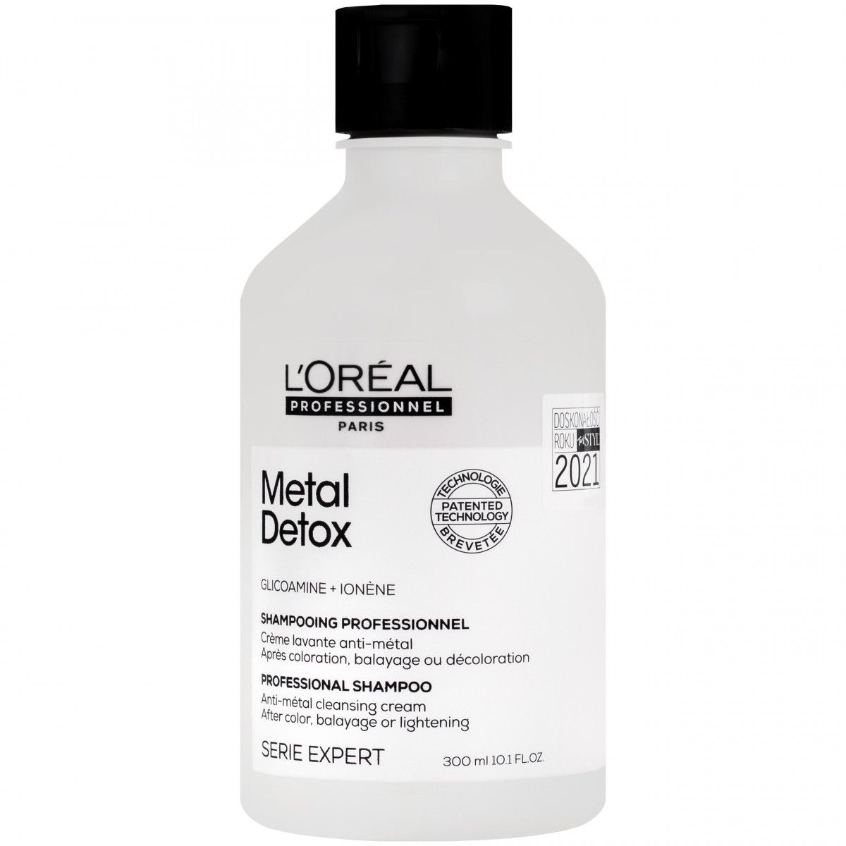 Loreal Metal Detox Shampoo - szampon do włosów farbowanych neutralizujący metale, 300ml