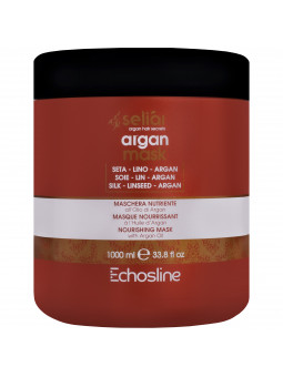 Echosline Seliar Argan Mask – odżywcza maska arganowa do włosów zniszczonych, 1000ml