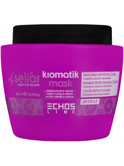 Echosline Seliar Kromatik Mask - maska chroniąca kolor włosów farbowanych, 500ml