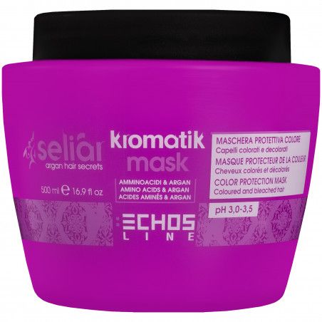Echosline Seliar Kromatik Mask - maska chroniąca kolor włosów farbowanych, 500ml