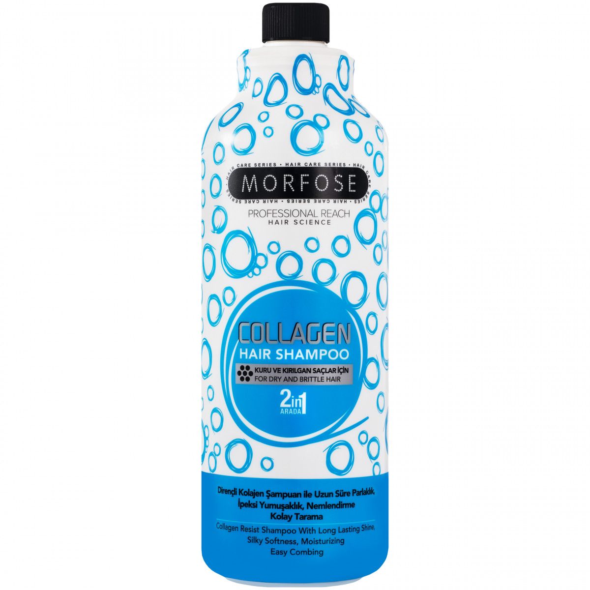 Morfose Collagen Hair Shampoo - Kolagenowy szampon do codziennej pielęgnacji włosów, 1000ml
