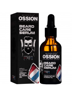 Morfose Ossion Beard Care Serum - Serum do brody z olejem arganowym i migdałowym, 50ml