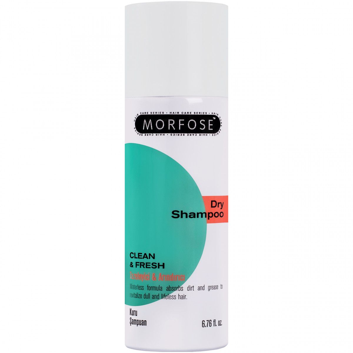 Morfose Dry Shampoo Clean & Fresh - suchy szampon do włosów, odświeża i oczyszcza, 200ml
