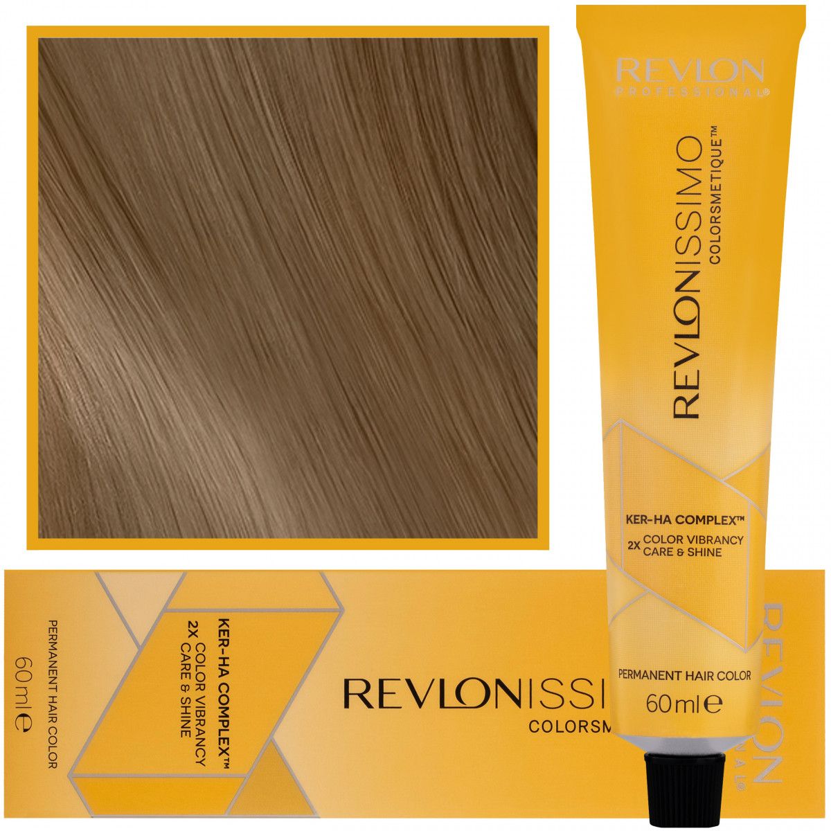 Farba do włosów Revlon RevlonIssimo 60ml kolor 6,3 | Ciemny Złoty Blond