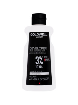 Goldwell System Developer 3% Vol 10 – aktywator do farb Topchic i rozjaśniaczy Oxycur Platin, 1000ml