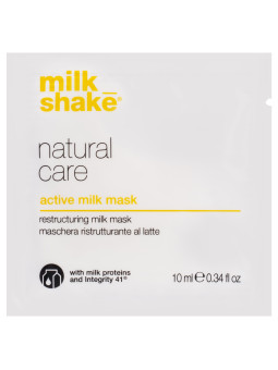 Milk Shake Natural Care Milk Mask - mleczna maska do włosów zniszczonych, 10 ml
