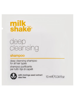 Milk Shake Deep Cleansing - szampon głęboko oczyszczający, saszetka 10ml