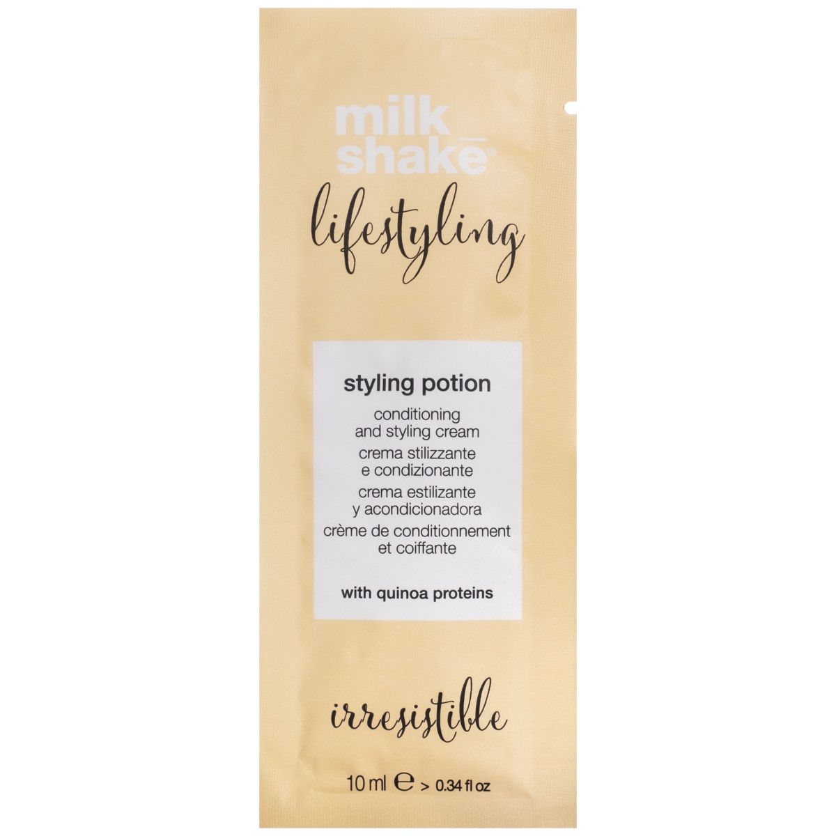 Milk Shake Lifestyling Styling Potion - odżywczy krem stylizujący, saszetka 10ml