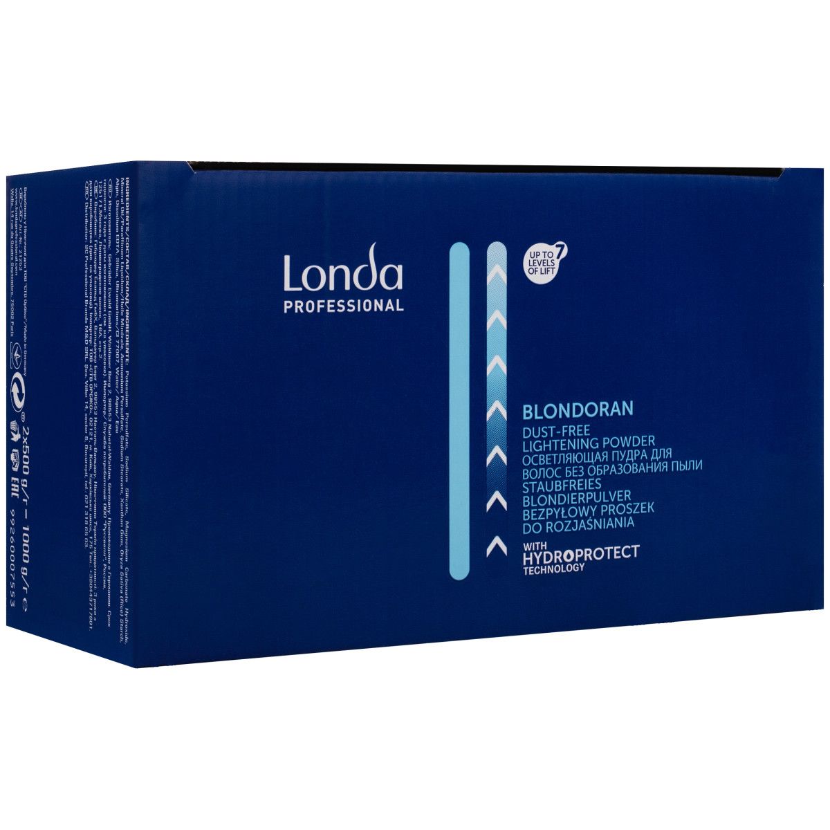 Londa Blondoran Blonding Powder, Rozjaśniacz bezpyłowy 2x500g