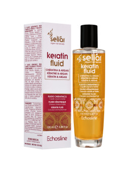 Echosline Seliar Keratin Fluid - keratynowy fluid do włosów farbowanych i zniszczonych, 100ml