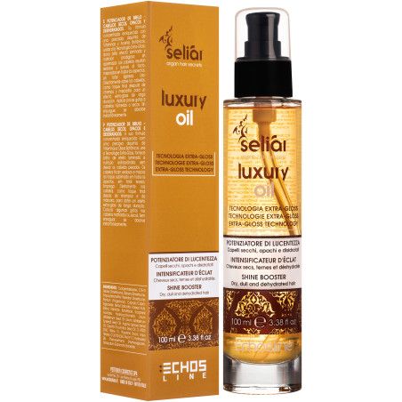 Echosline Seliar Luxury Oil – nabłyszczający olejek do włosów suchych i matowych, 100ml