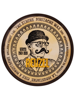 Reuzel The Stache Mustache Wax - wosk do wąsów, utrwala i ułatwia modelowanie zarostu, 28g