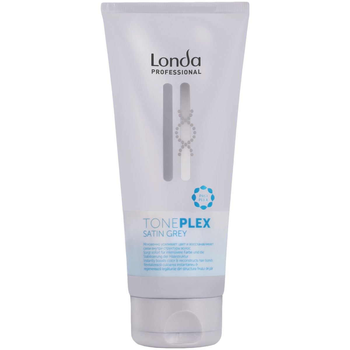 Londa TonePlex Satin Grey Mask - maska do włosów odświeżająca kolor, neutralizuje, 200ml