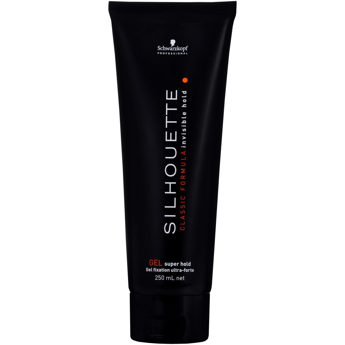 Schwarzkopf Silhouette, czarny żel bardzo mocno utrwalający z szybkoschnącą formułą 250ml