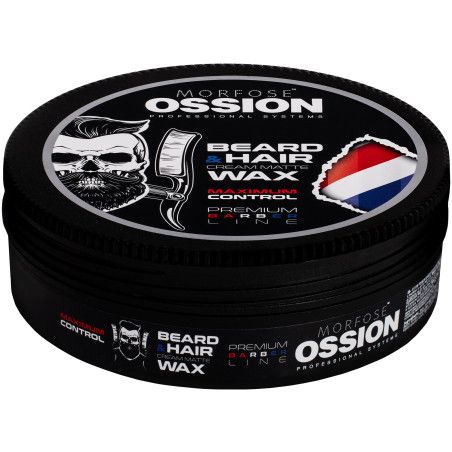 Morfose Ossion Beard & Hair Cream Matte Wax Maximum Control