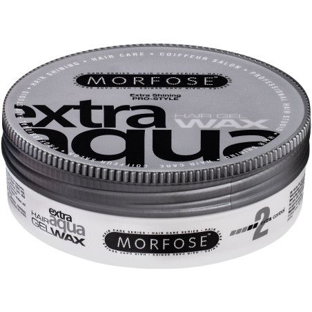 Morfose Extra Shining Pro-Style Extra Aqua Hair Gel Wax - żelowy wosk do włosów, 175ml