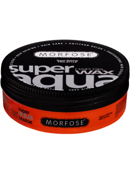 Morfose Super Shining Pro-Style Super Aqua Hair Gel - nabłyszczający, żelowy wosk do włosów, 175ml