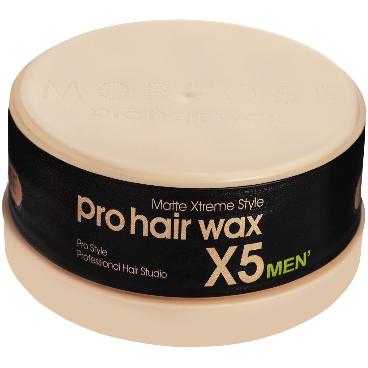 Morfose Pro Hair Wax X5 - Matowy, mocny wosk do stylizacji włosów, 150ml