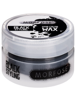 Morfose Hair Color Wax kolor Black | Czarny