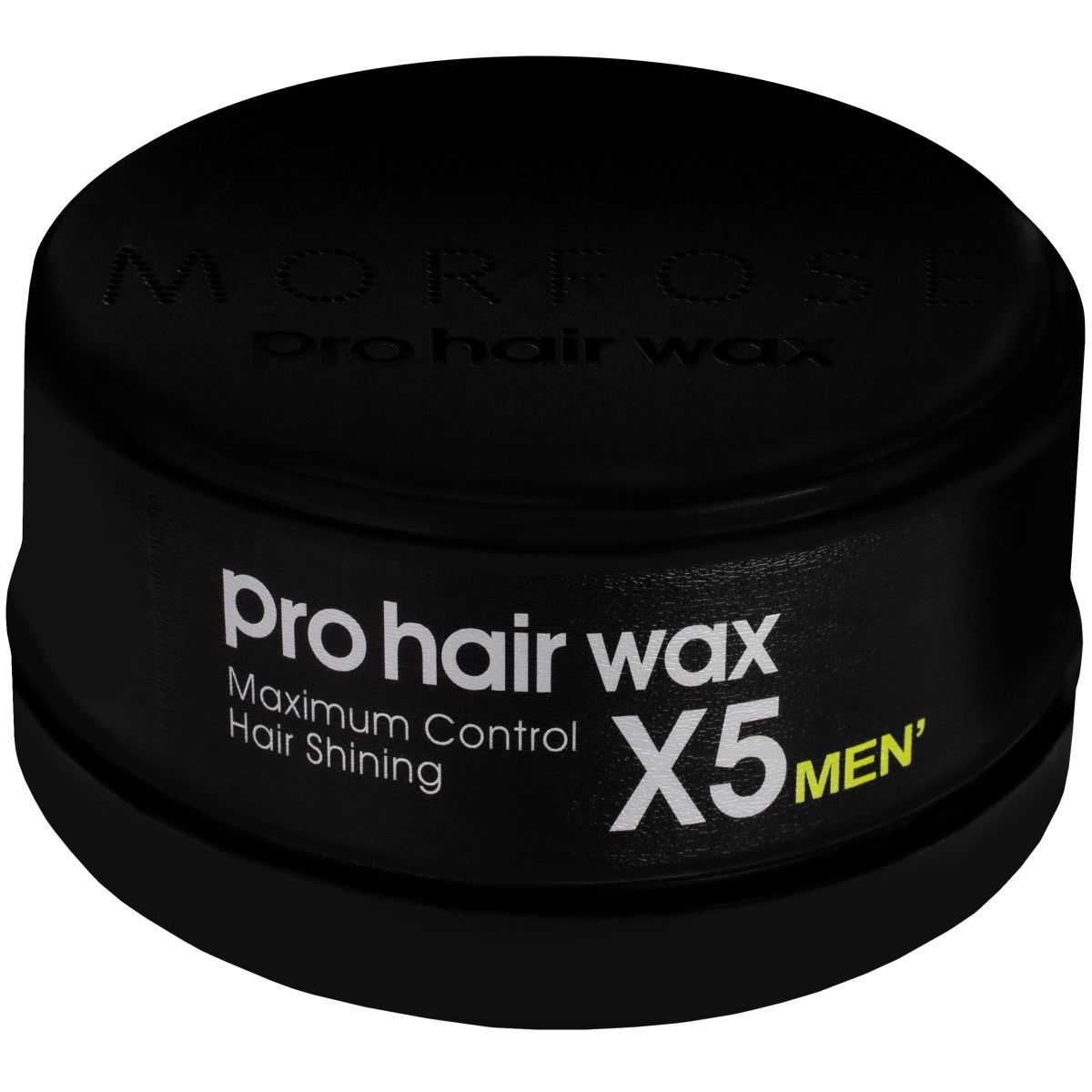 Morfose Pro Hair Gel Wax Black - żel do stylizacji włosów o mocnym stopniu utrwalenia, 150ml