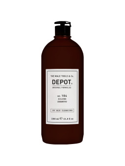 Depot NO. 104 Silver - szampon do włosów siwych i rozjaśnianych dla mężczyzn, 1000ml