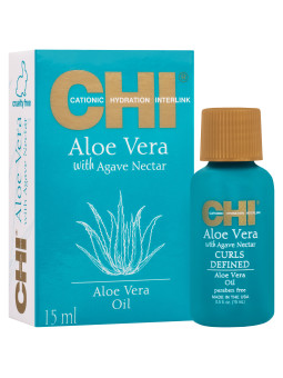 Chi Aloe Vera Oil nawilżający olejek do włosów 15ml