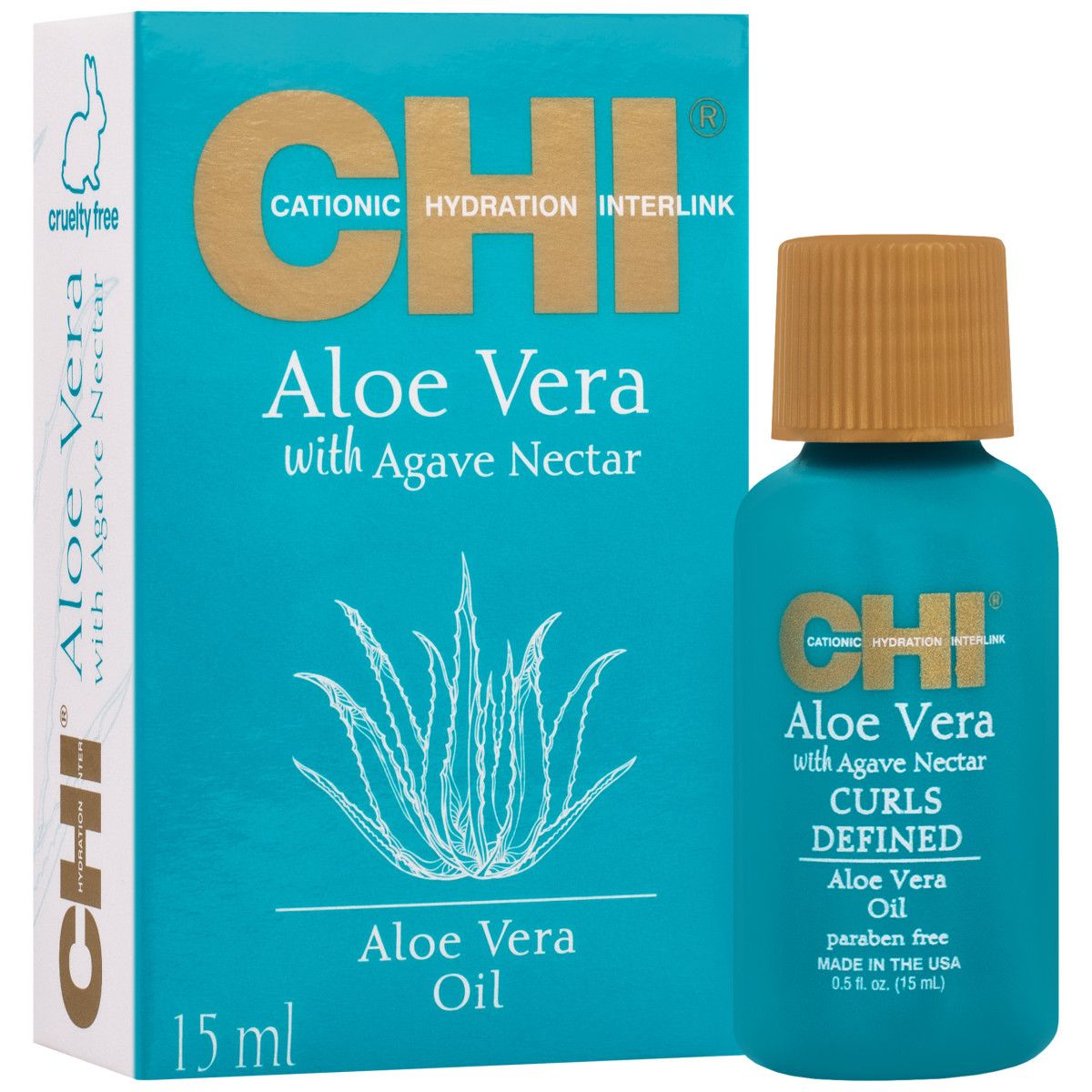 Chi Aloe Vera Oil nawilżający olejek do włosów 15ml