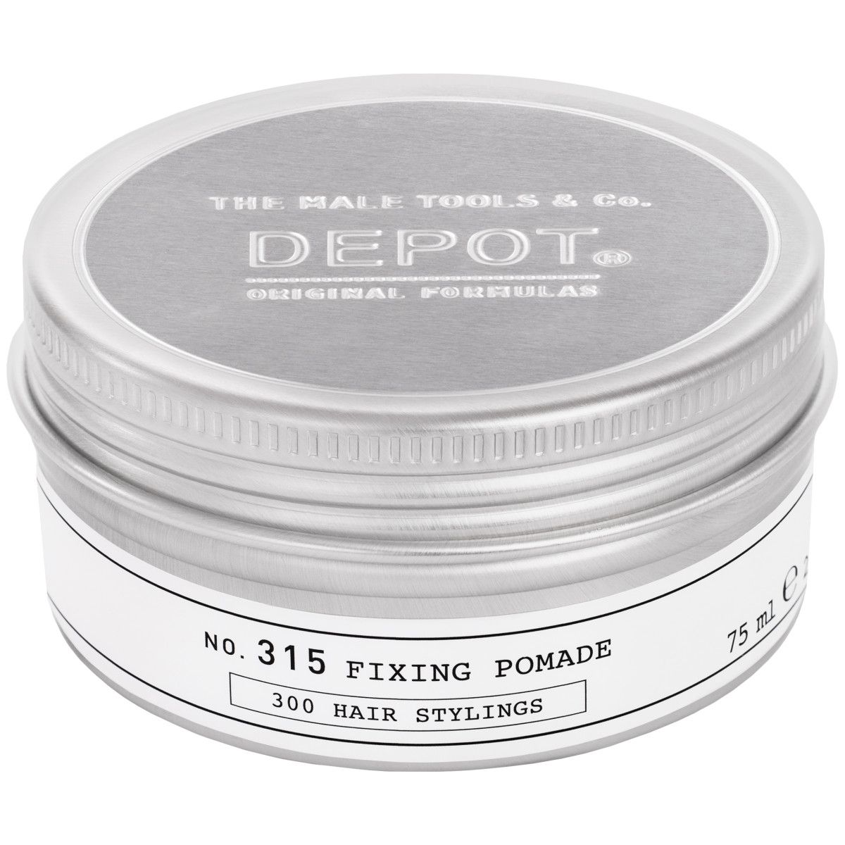 Depot NO. 315 Fixing Pomade - żelowa pomada do stylizacji włosów o mocnym utrwaleniu, 75ml