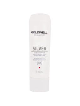 Goldwell Dualsenses Silver Conditioner - odżywka neutralizująca do włosów siwych i blond, 200ml