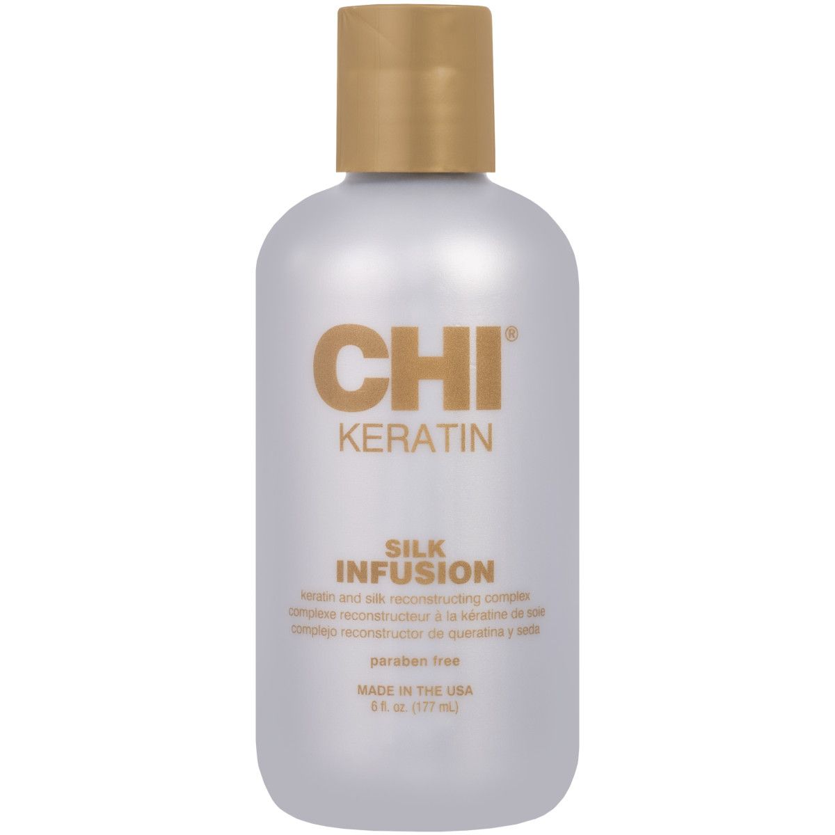 CHI Keratin Silk Infusion - wygładzający jedwab do włosów, 177ml