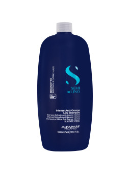 Alfaparf Semi Di Lino Brunette Anti-Orange – neutralizujący szampon do włosów brązowych i ciemnych, 1000 ml