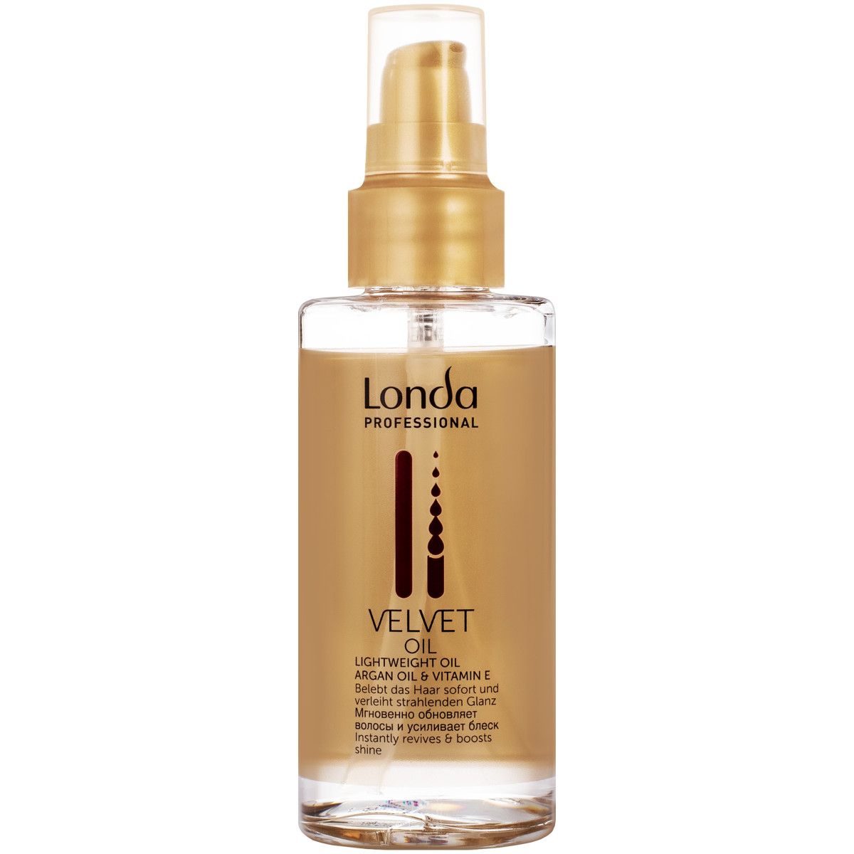 Londa Professional Velvet Oil - odżywczy olejek do włosów pozbawionych energii, 100ml