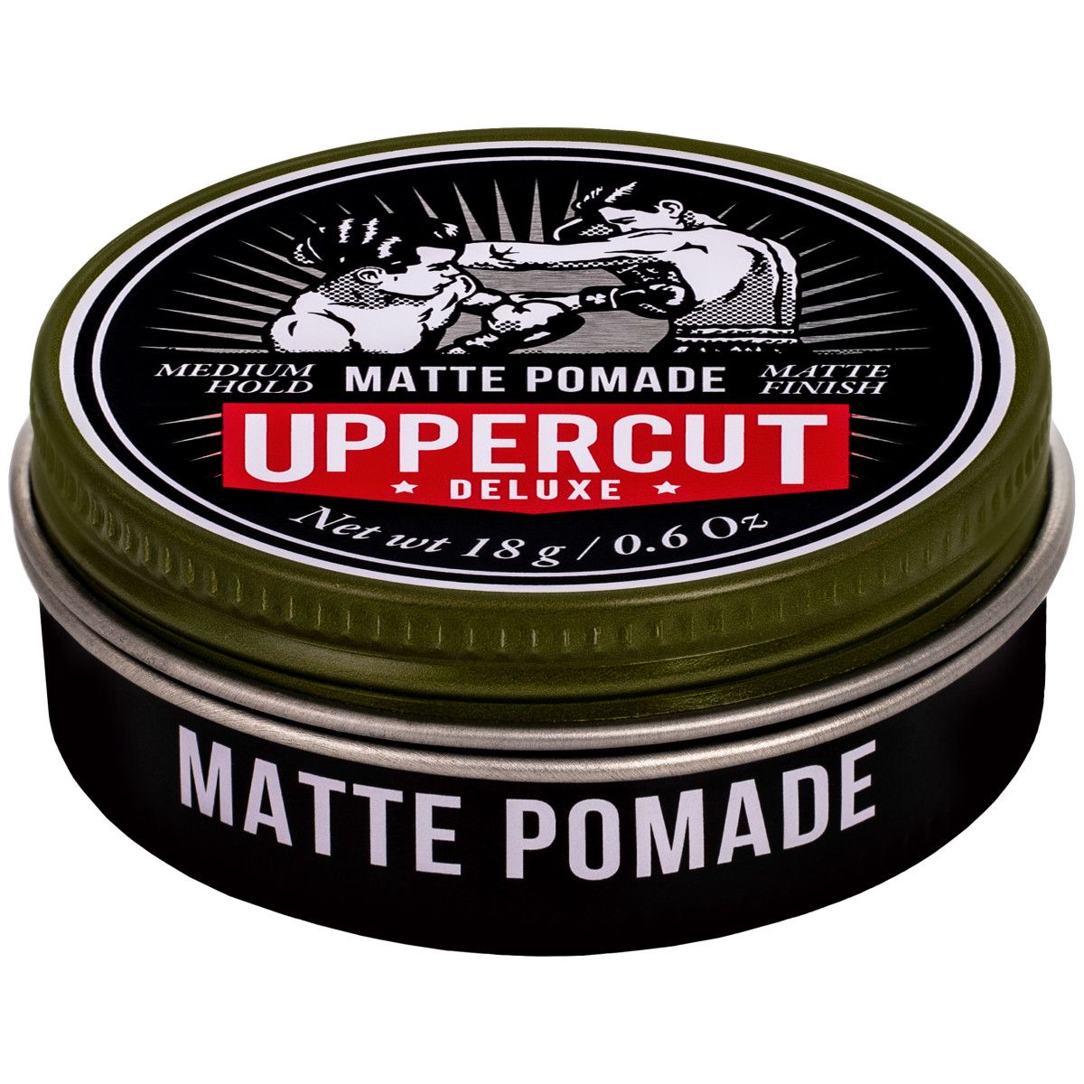 Uppercut Deluxe Matt Pomade MINI, Średnio utrwalająca matowa 18g