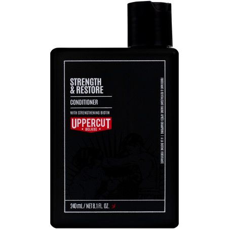Uppercut Deluxe Strenght & Restore Conditioner – wzmacniająco-odbudowująca odżywka do włosów dla mężczyzn, 240 ml