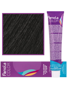 Farby Fanola Crema Color - 1.0 | Czarny