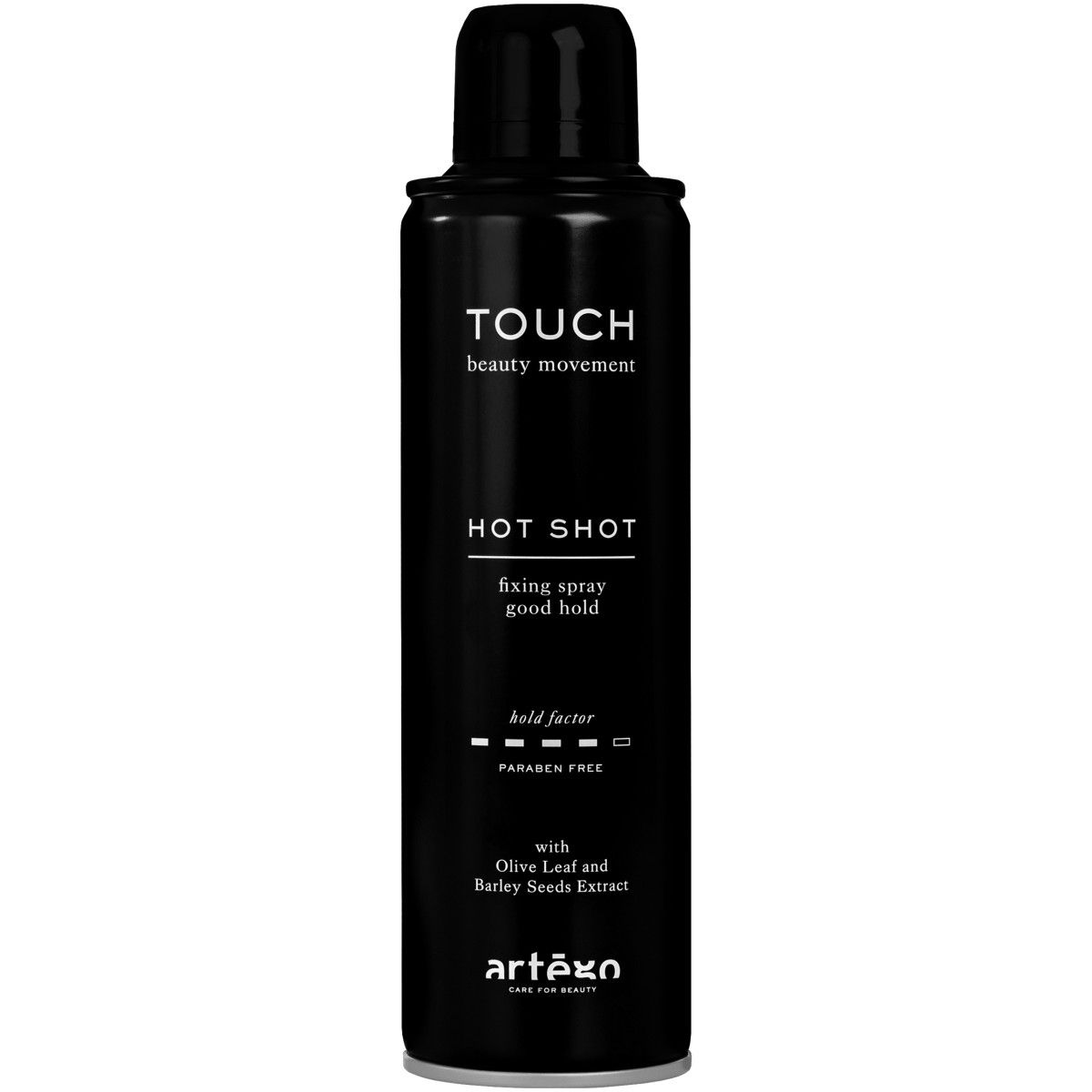 Artego Touch Hot Shot mocno utrwalający lakier do włosów z efektem plastyczności