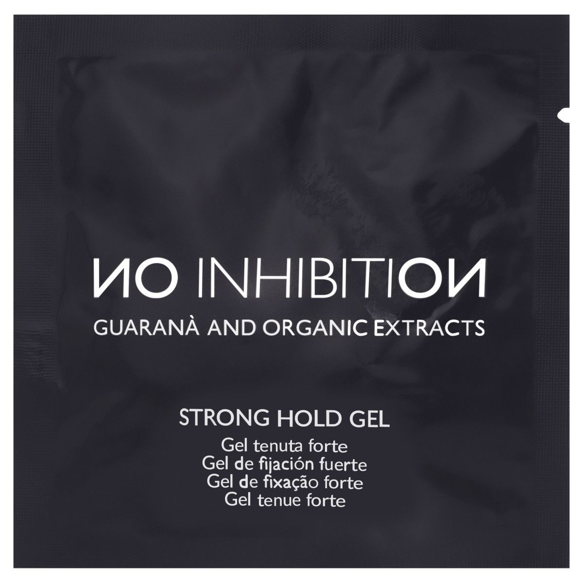 No Inhibition Strong Hold Gel - bardzo mocy żel do włosów, saszetka, 10ml