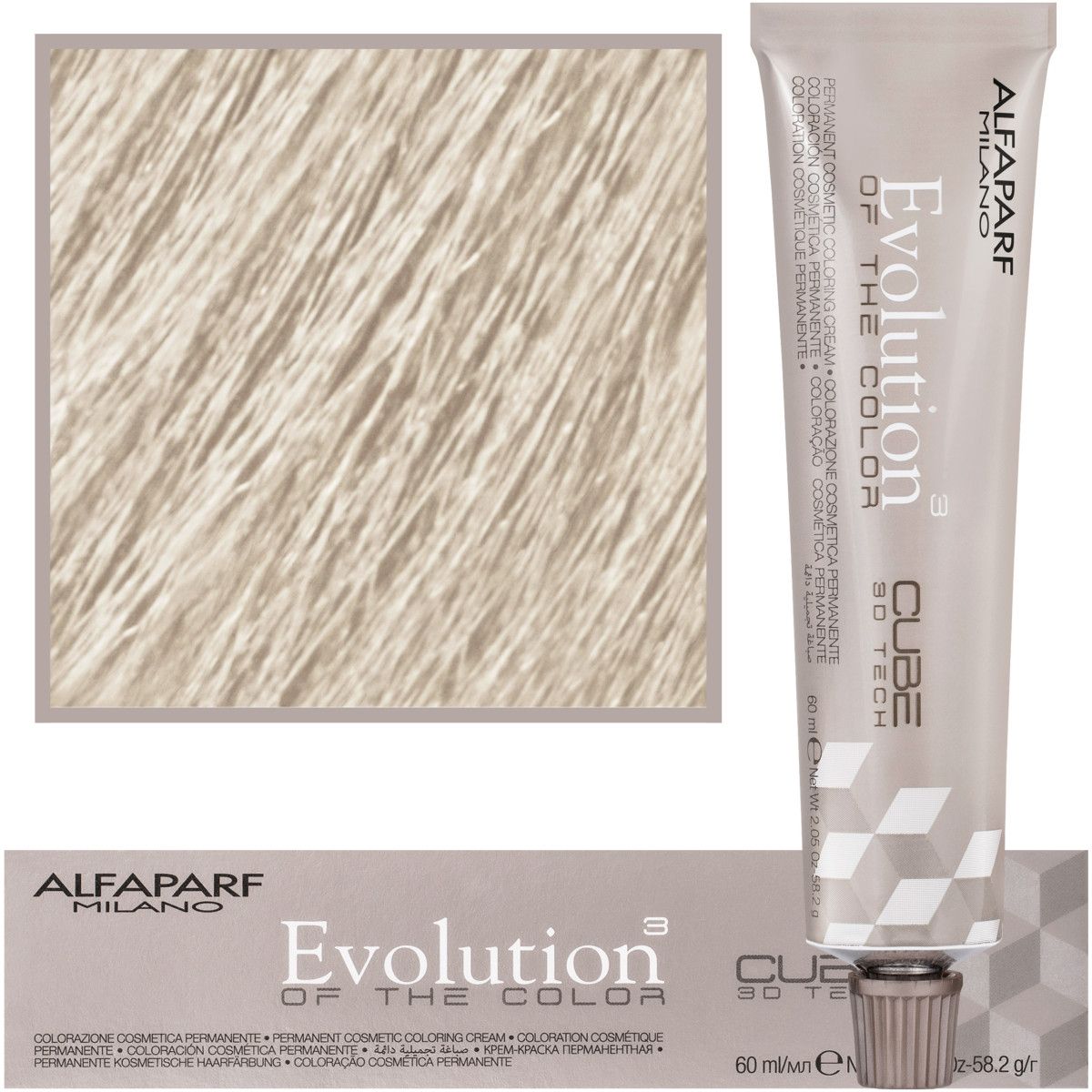 Alfaparf Evolution farba do włosów 60ml kolor 13 Delikatnie Złoto-Popiel