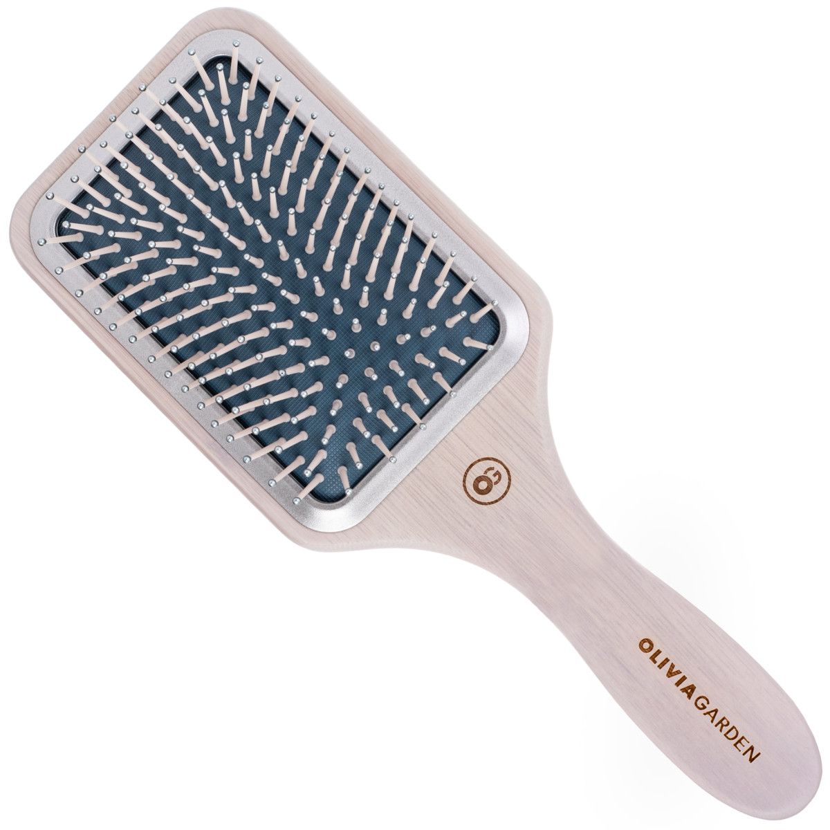 Olivia Garden Eco Hair Paddle Bambus EH-PDL, Szczotka prostokątna do włosów z bambusa